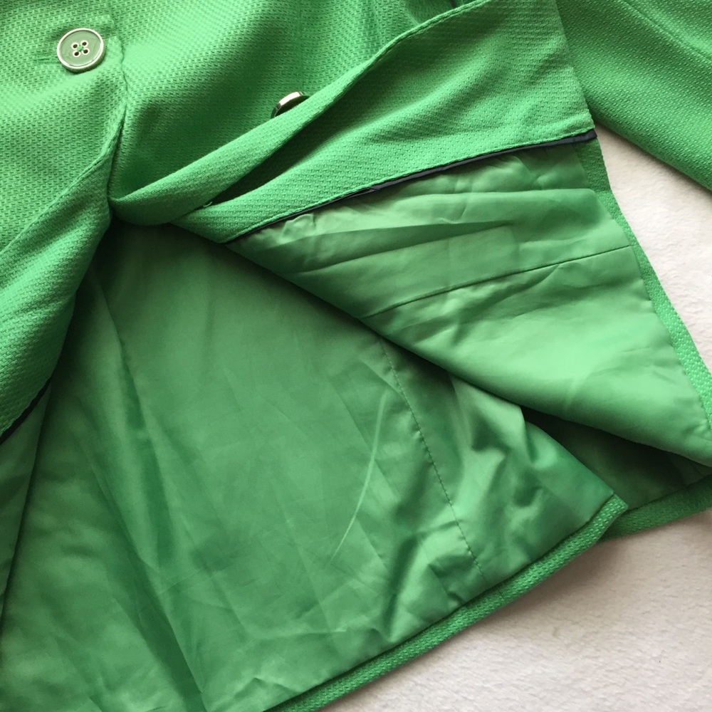 Light Green Button Up Jacket - image 5